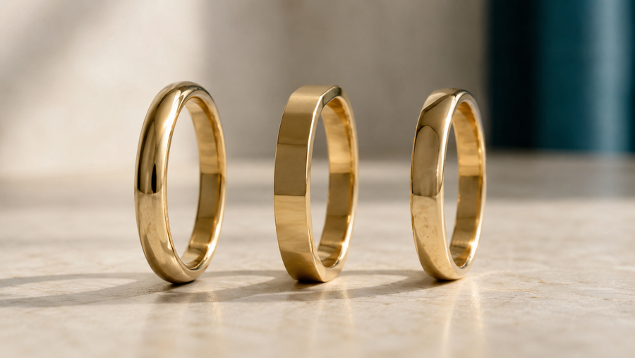 Court, D Shape, Flat Or Something Else: Choosing the Wedding Ring Profile You'll Forget You're Wearing