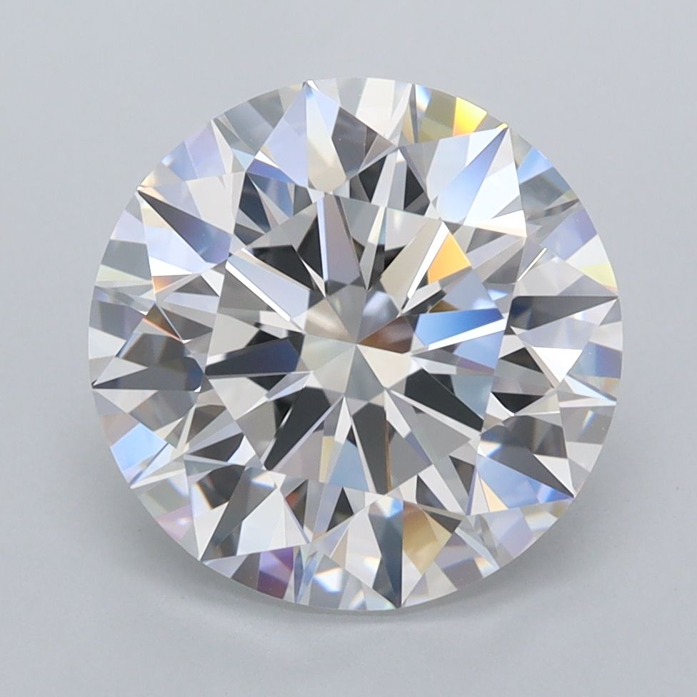 Round Lab-Grown Diamond 3.90ct D FL