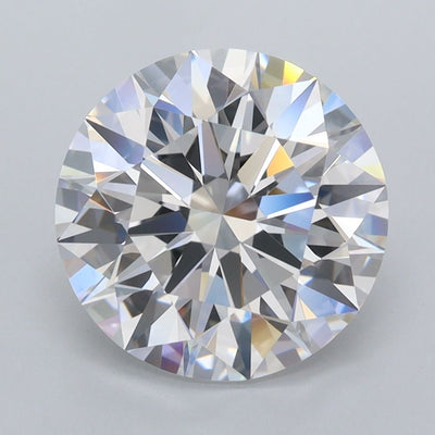 Round Lab-Grown Diamond 3.90ct D FL