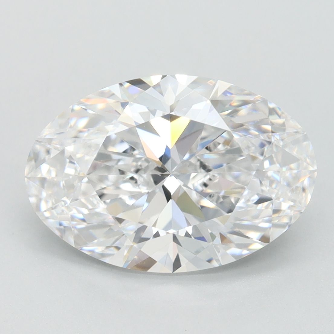 Oval Lab-Grown Diamond 2.68ct D IF