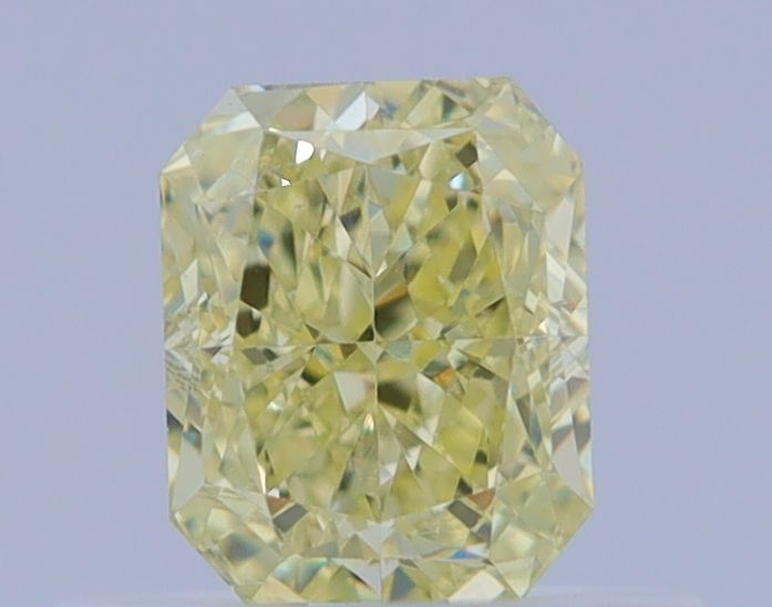 Radiant Fancy Yellow Natural Diamond 0.52ct VS2 loose diamond