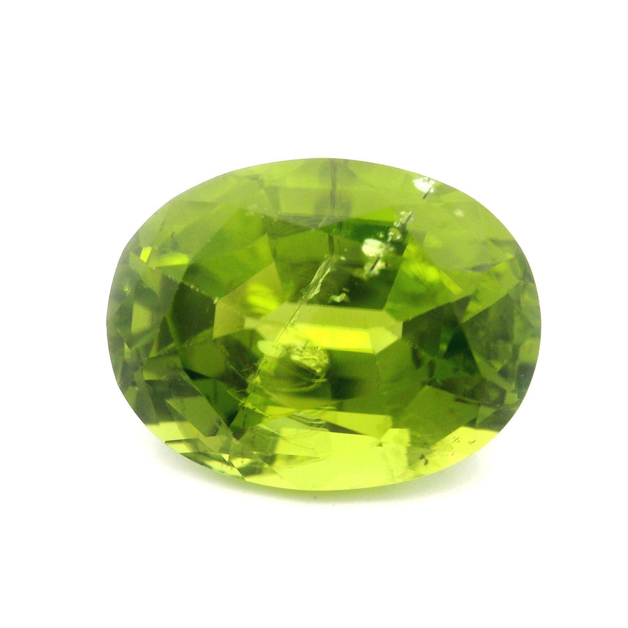Oval Green Peridot 13.45ct loose gemstone