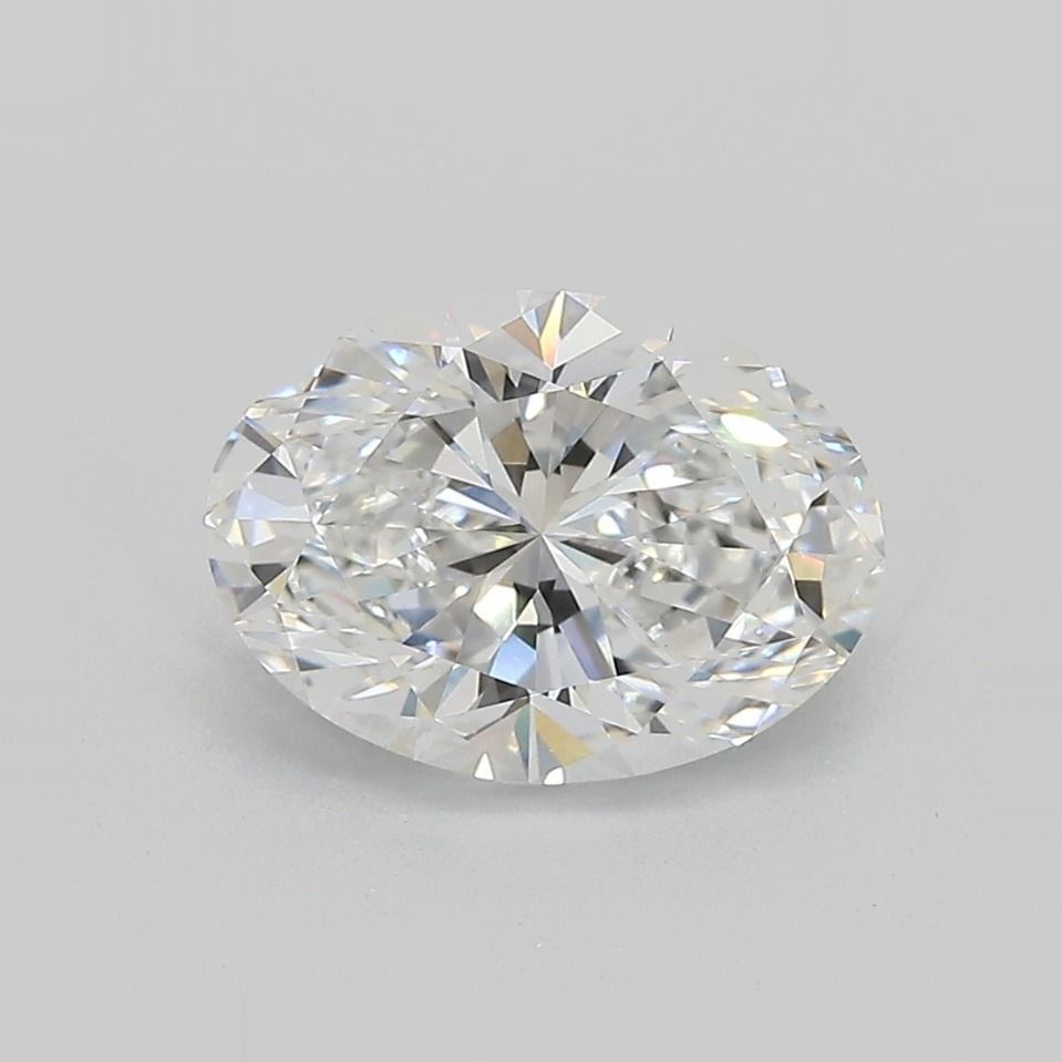 Oval Lab-Grown Diamond 2.19ct D VVS1