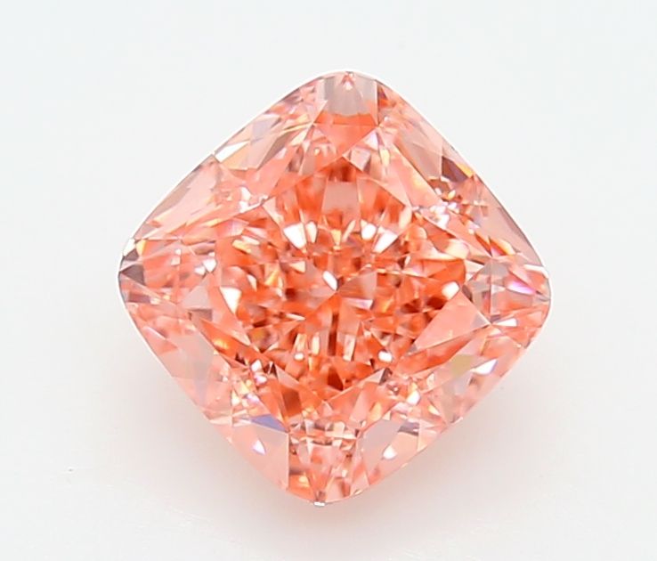 Cushion Fancy Vivid Pink Lab-grown Diamond 2.04ct VVS2 loose diamond