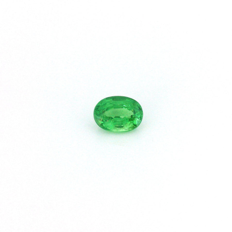 Oval Green Garnet 0.45ct loose gemstone