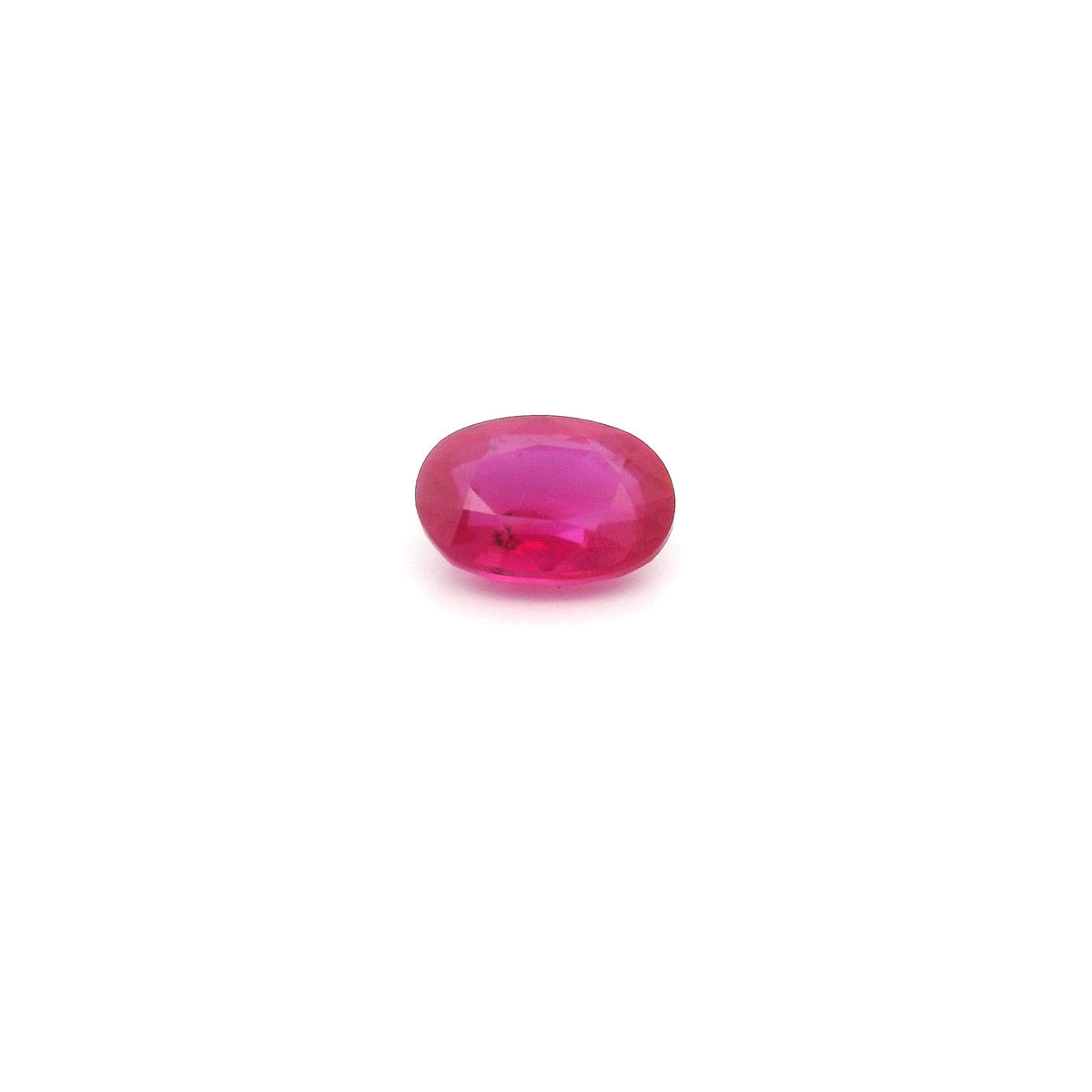 Oval Red Ruby 0.68ct loose gemstone