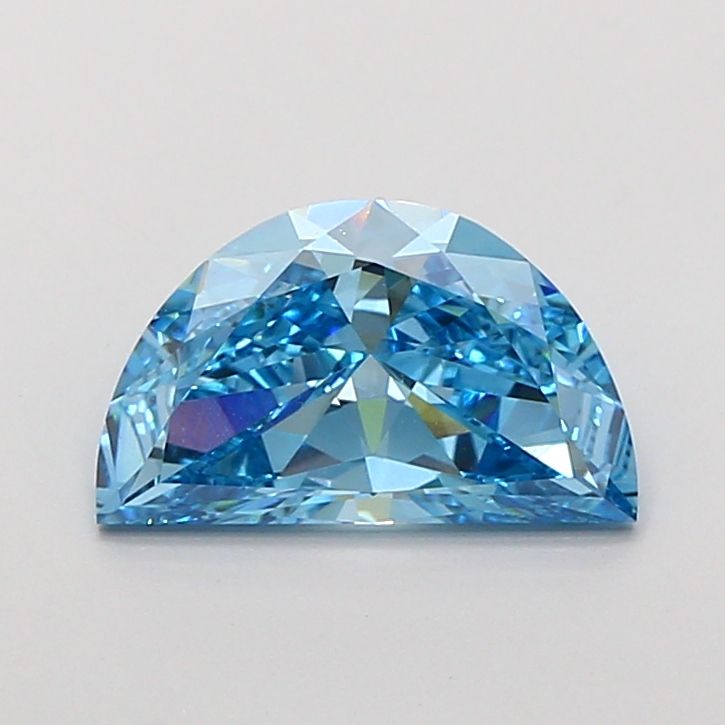Half Moon Fancy Vivid Blue Lab-grown Diamond 2.11ct VS1 loose diamond