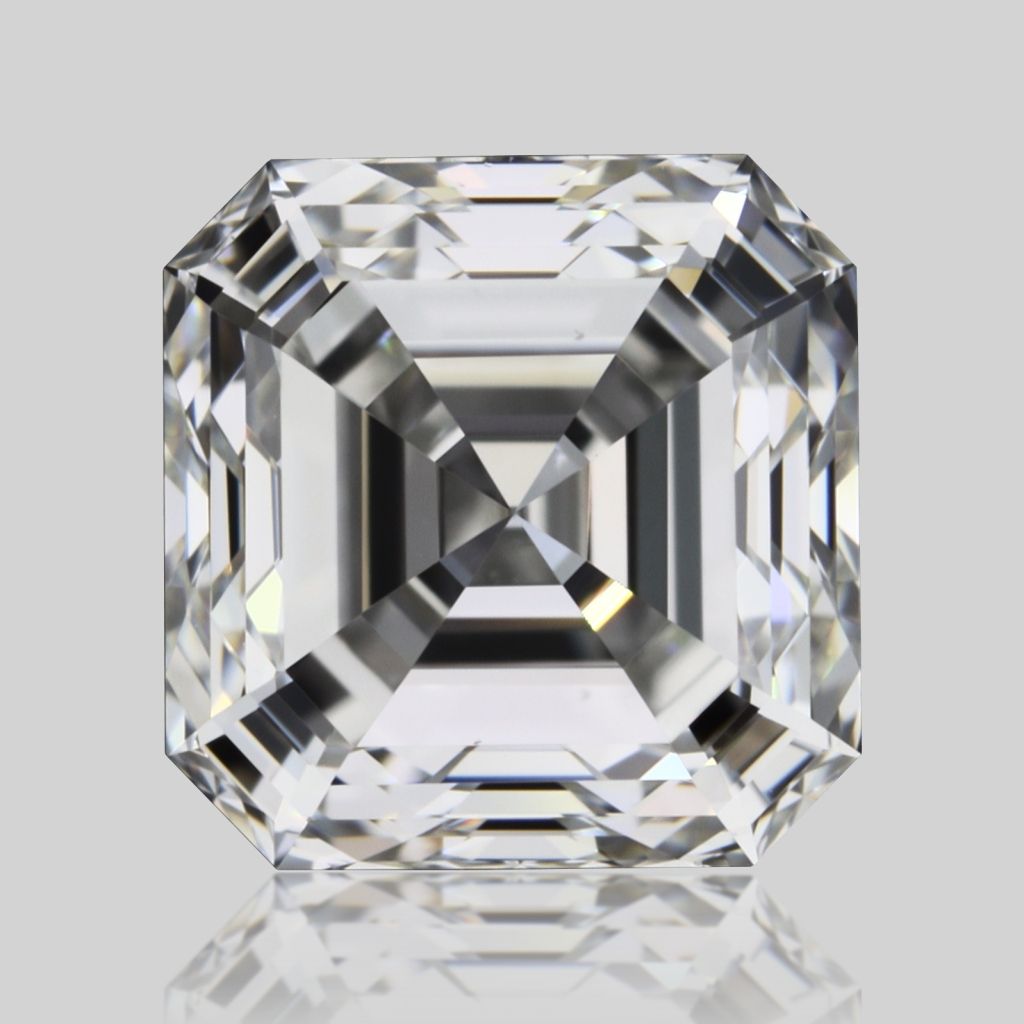 Asscher Natural Diamond 0.82ct G VVS2