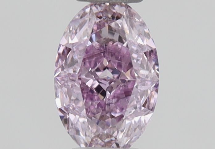 Oval Fancy Intense Pink Purple Natural Diamond 0.23ct SI1 loose diamond
