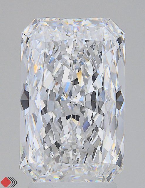 Radiant Lab-Grown Diamond 3.73ct D VVS1