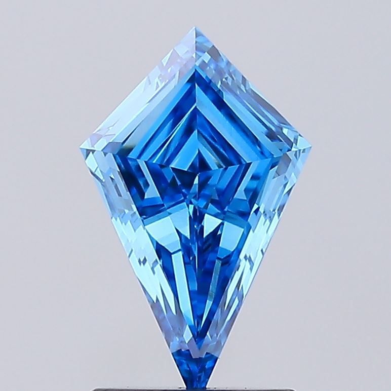 Kite Fancy Vivid Blue Lab-grown Diamond 1.18ct VVS2 loose diamond