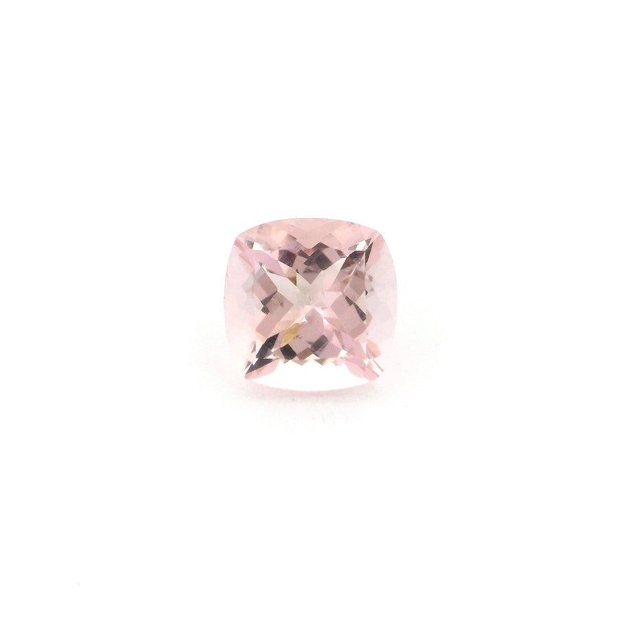 Cushion Pink Morganite 2.04ct loose gemstone