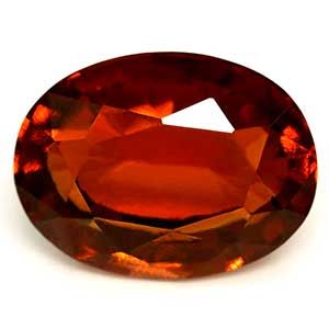 Oval Orange Garnet 3.59ct loose gemstone