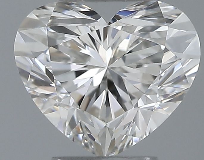 Heart Natural Diamond 0.51ct F IF