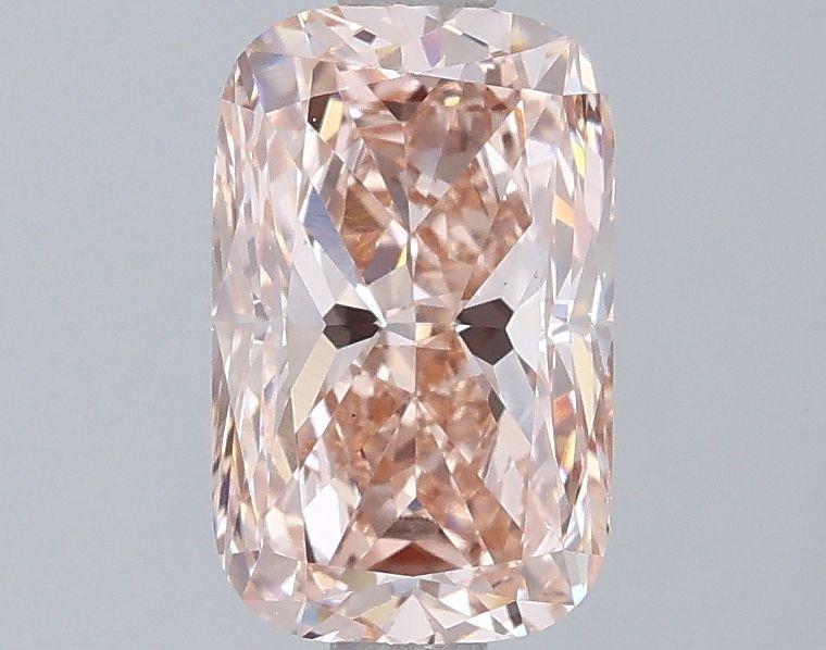 Cushion Fancy Brownish Pink Lab-grown Diamond 1.5ct VS1 loose diamond