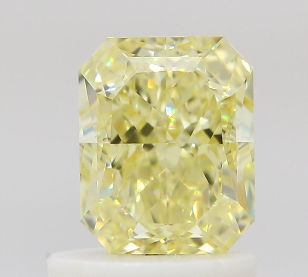 Radiant Fancy Yellow Natural Diamond 1.05ct VS1 loose diamond