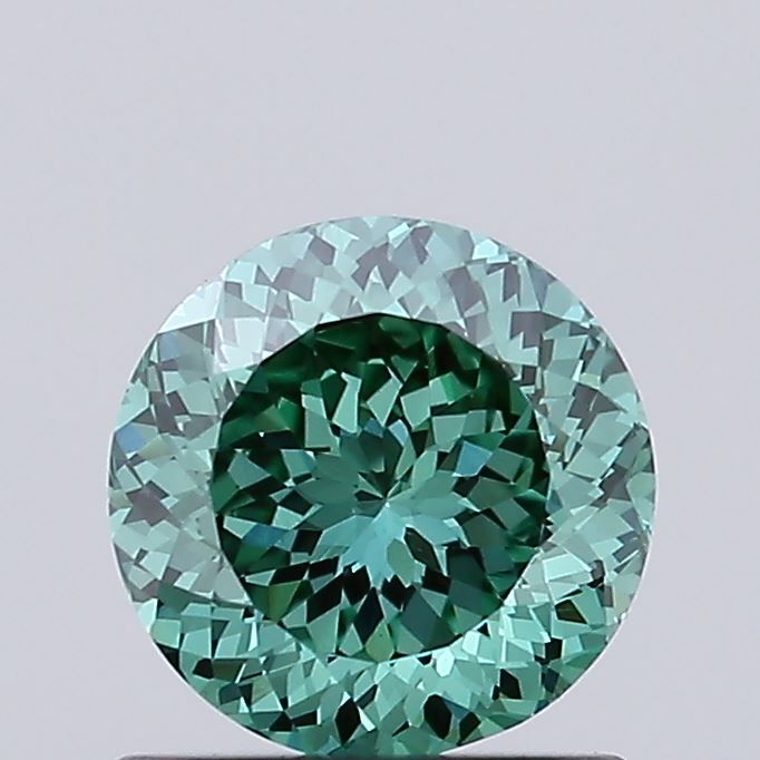 Other Fancy Vivid Green Lab-grown Diamond 0.81ct VS1 loose diamond