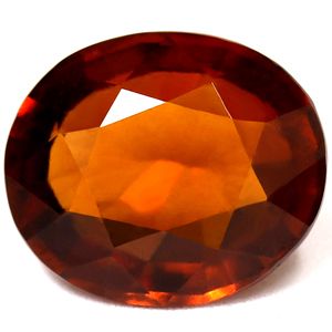Oval Orange Garnet 6.91ct loose gemstone
