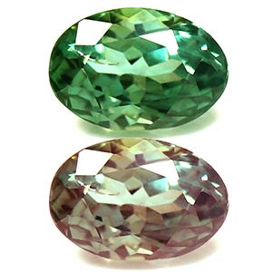 Oval Green Alexandrite 0.71ct loose gemstone
