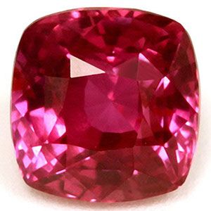 Cushion Red Ruby 1.61ct loose gemstone