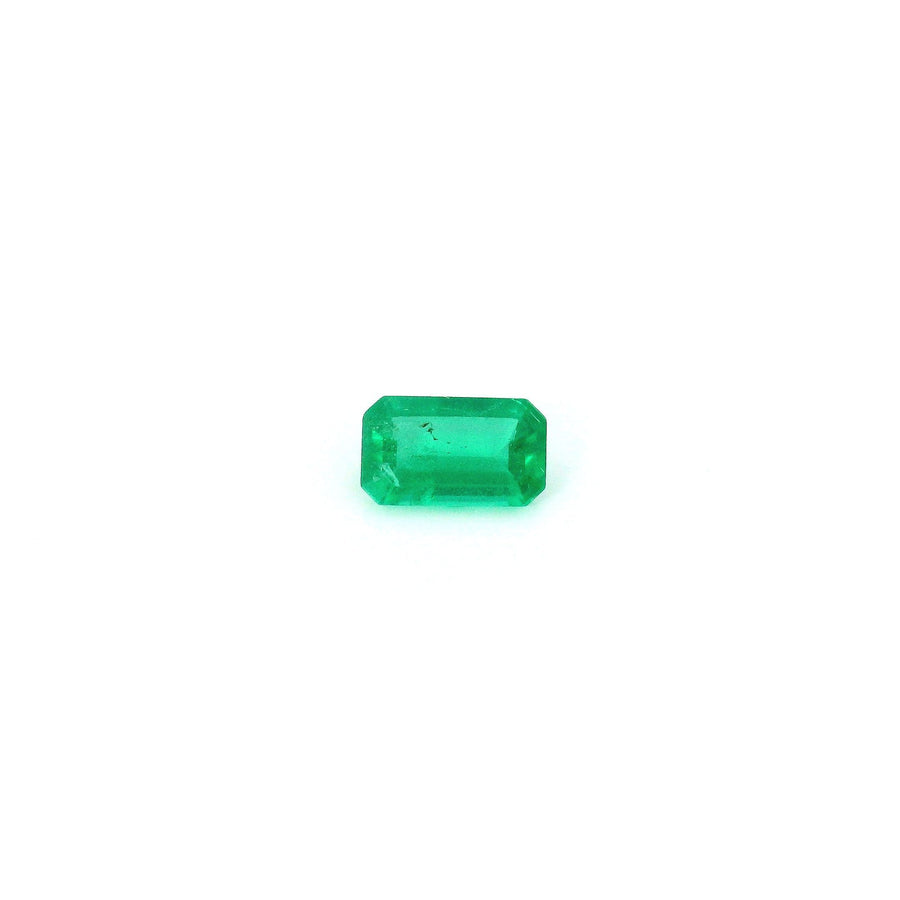 Octagonal Green Emerald 0.24ct loose gemstone