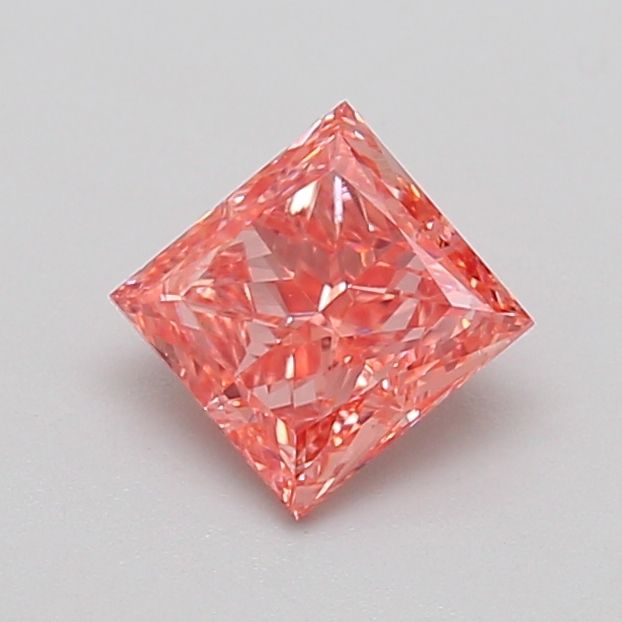 Radiant Fancy Orangey Brown Lab-grown Diamond 1.01ct VS2 loose diamond