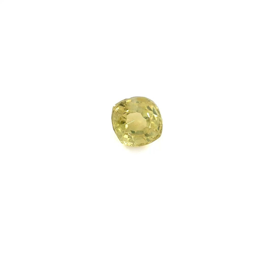 Cushion Yellow Chrysoberyl 0.52ct loose gemstone