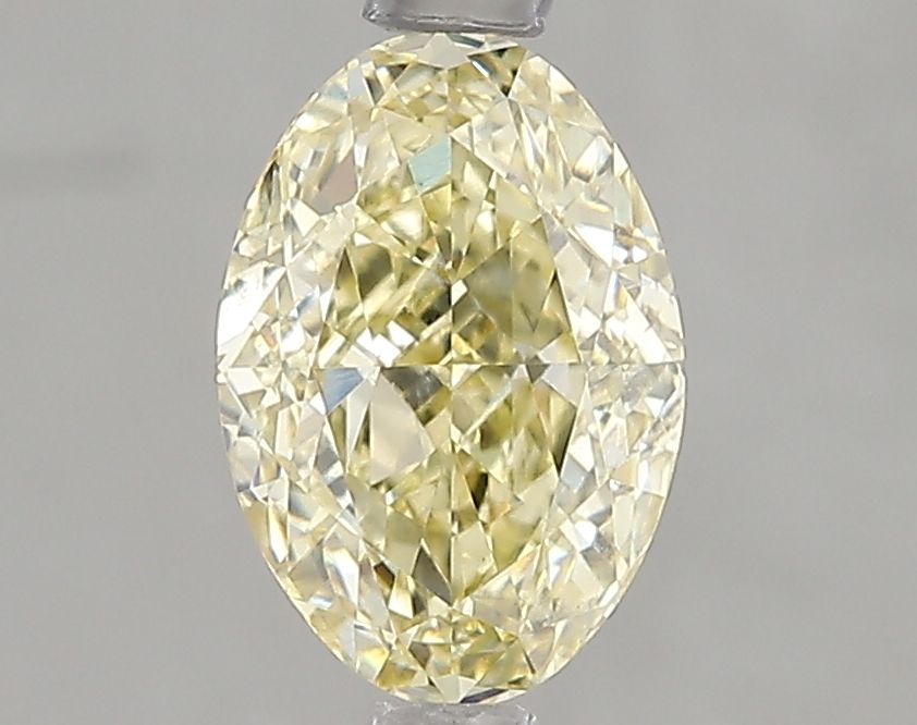 Oval Fancy Intense Yellow Lab-grown Diamond 1.55ct VS1 loose diamond