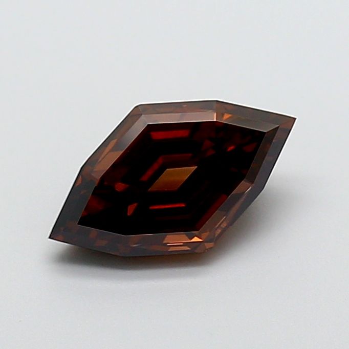 Octagonal Fancy Brown Lab-grown Diamond 2.26ct VS1 loose diamond