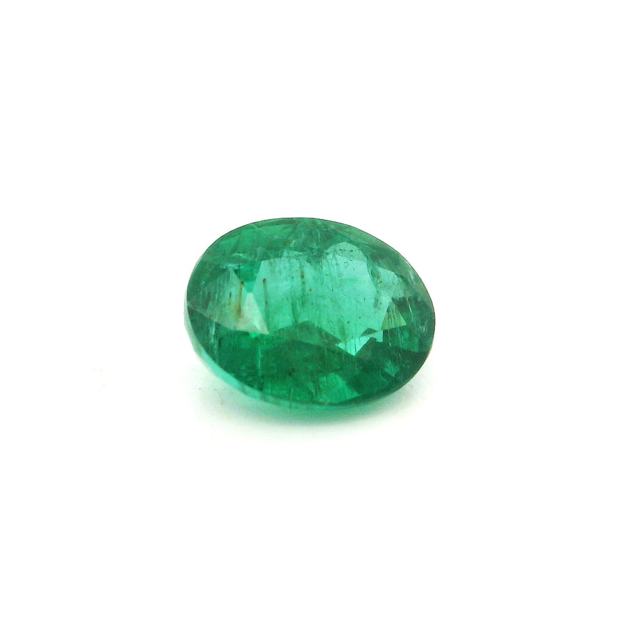 Oval Green Emerald 1ct loose gemstone