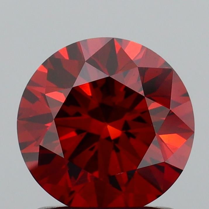 Round Fancy Deep Orange Lab-grown Diamond 1.22ct VS1 loose diamond