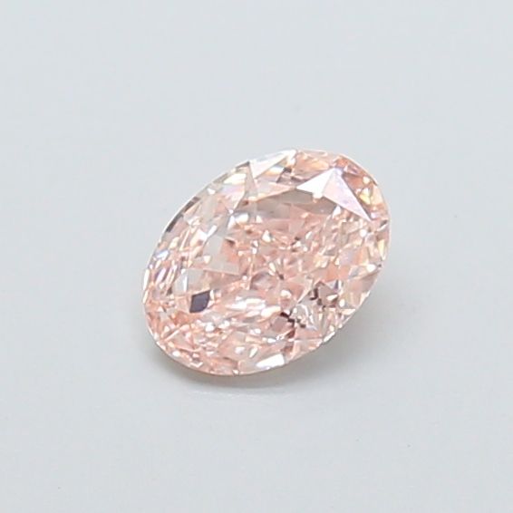 Oval Fancy Vivid Pink Lab-grown Diamond 0.74ct VS2 loose diamond