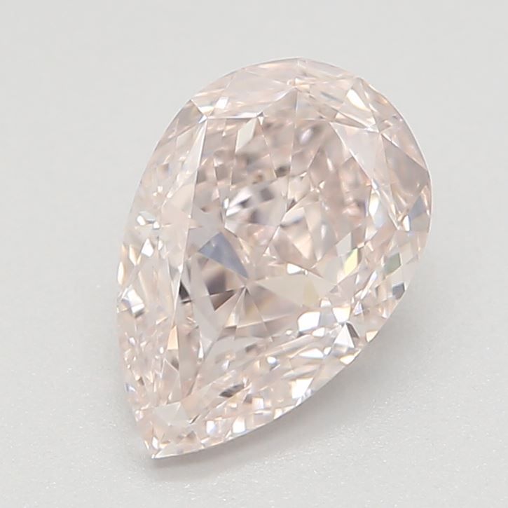 Pear Fancy Light Pink Natural Diamond 0.71ct IF loose diamond