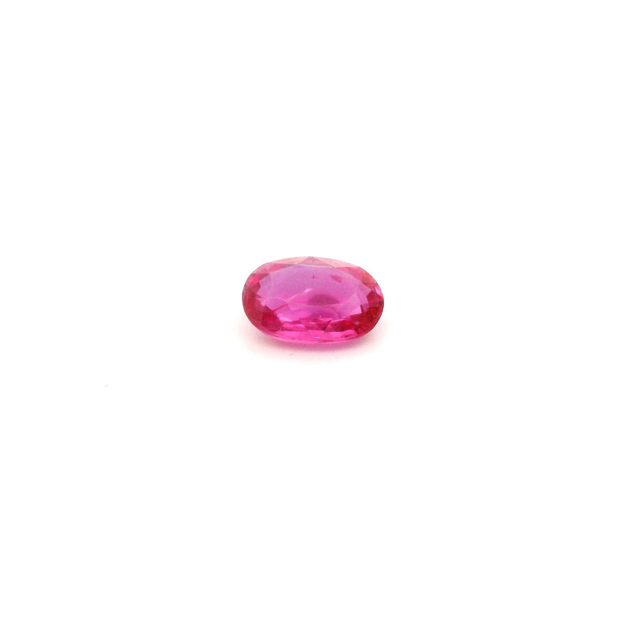 Oval Red Ruby 0.49ct loose gemstone