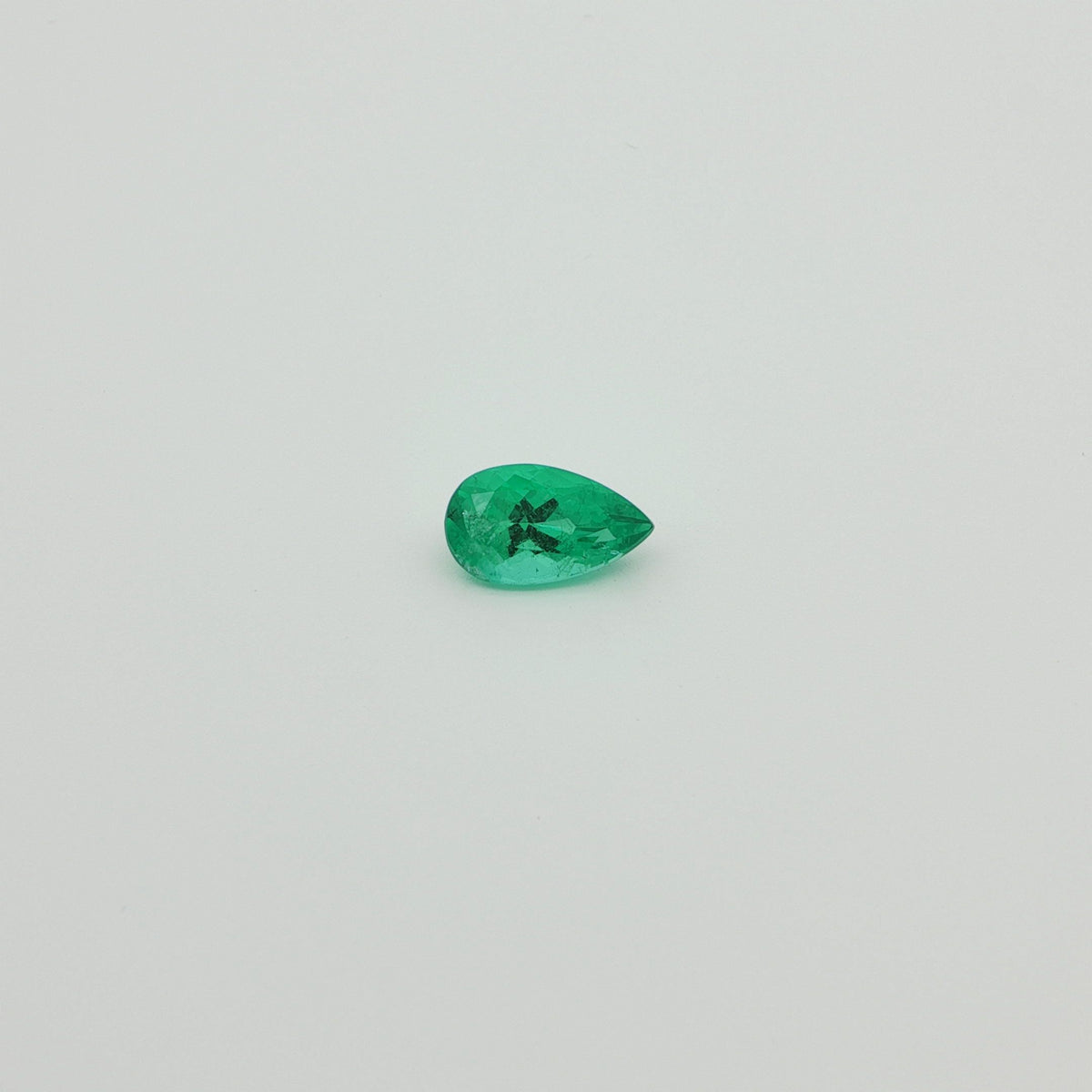 Pear Green Emerald 1.59ct loose gemstone