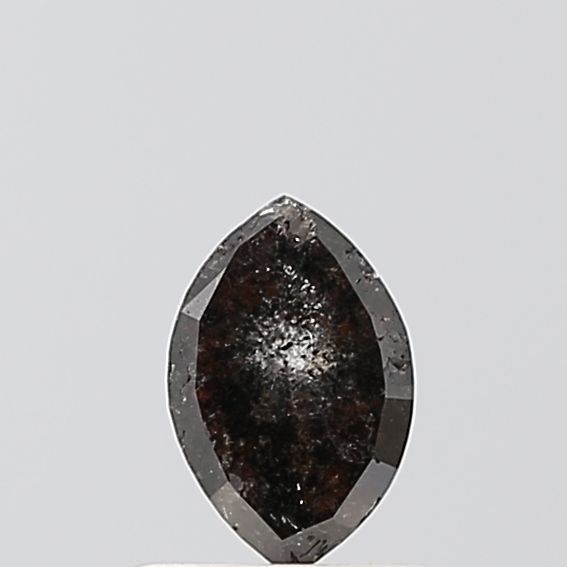 Marquise Salt And Pepper Natural Diamond 0.66ct VS2 loose diamond