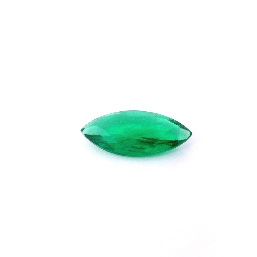 Marquise Green Emerald 0.93ct loose gemstone
