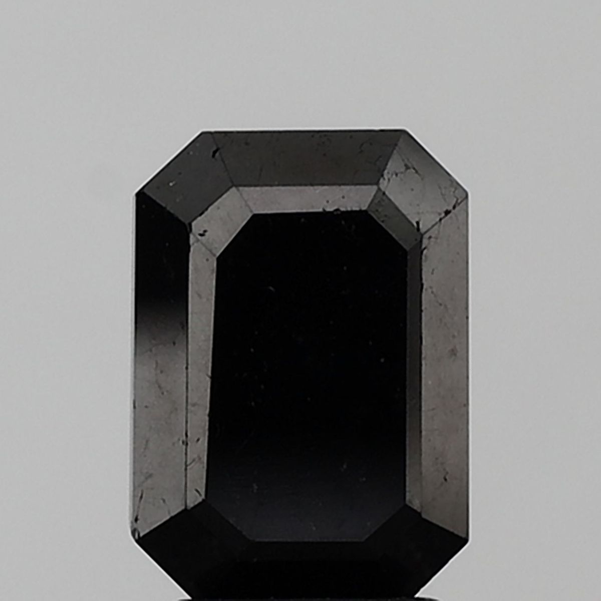Emerald Black Natural Diamond 4.08ct VS2 loose diamond