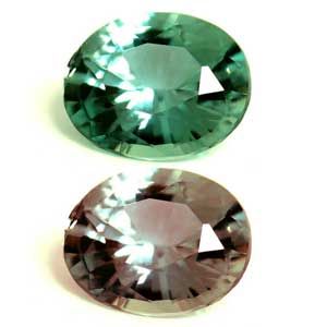 Oval Green Alexandrite 0.31ct loose gemstone