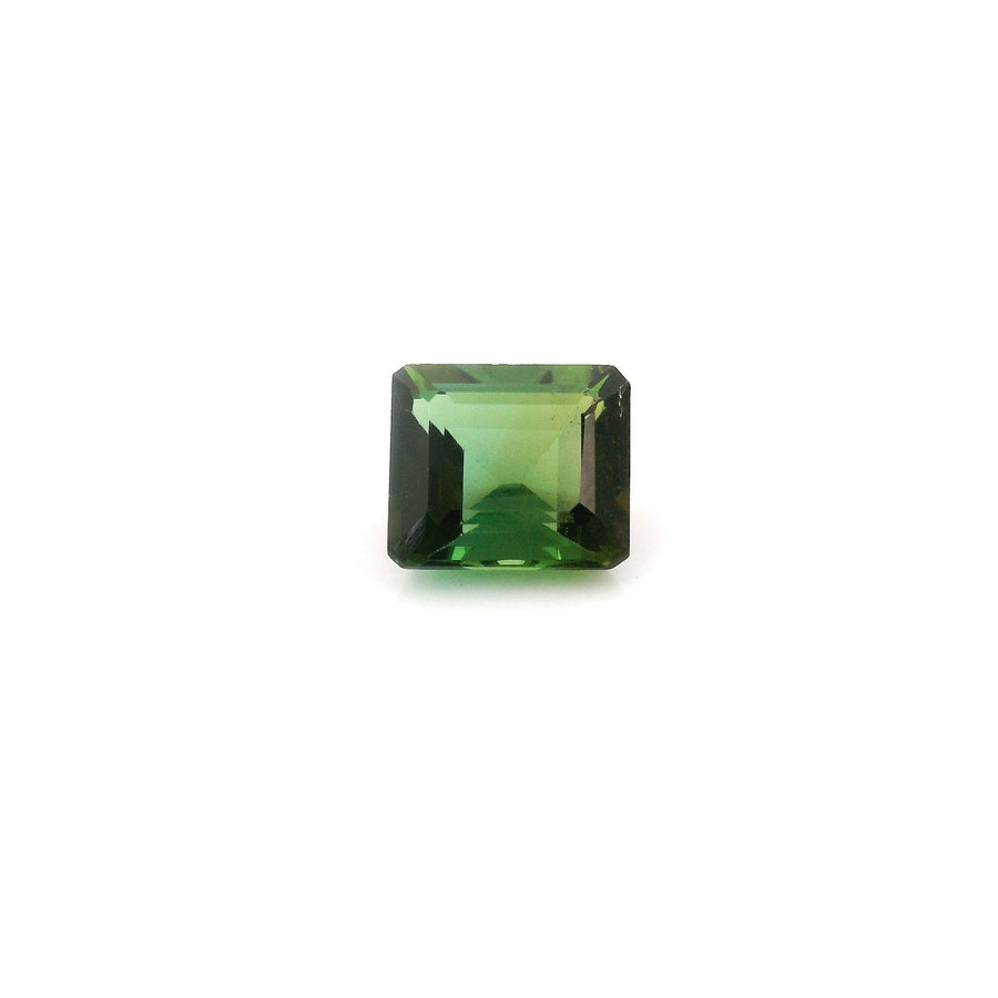 Octagonal Green Tourmaline 0.88ct loose gemstone