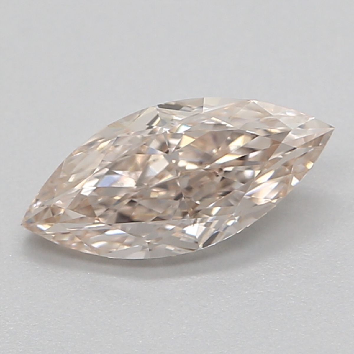 Marquise Light Pinkish Brown Natural Diamond 0.42ct VVS1 loose diamond