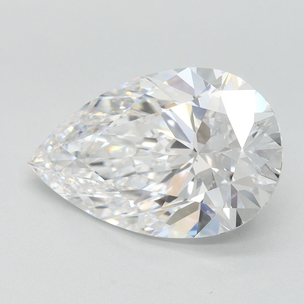 Pear Lab-Grown Diamond 2.82ct D VVS1