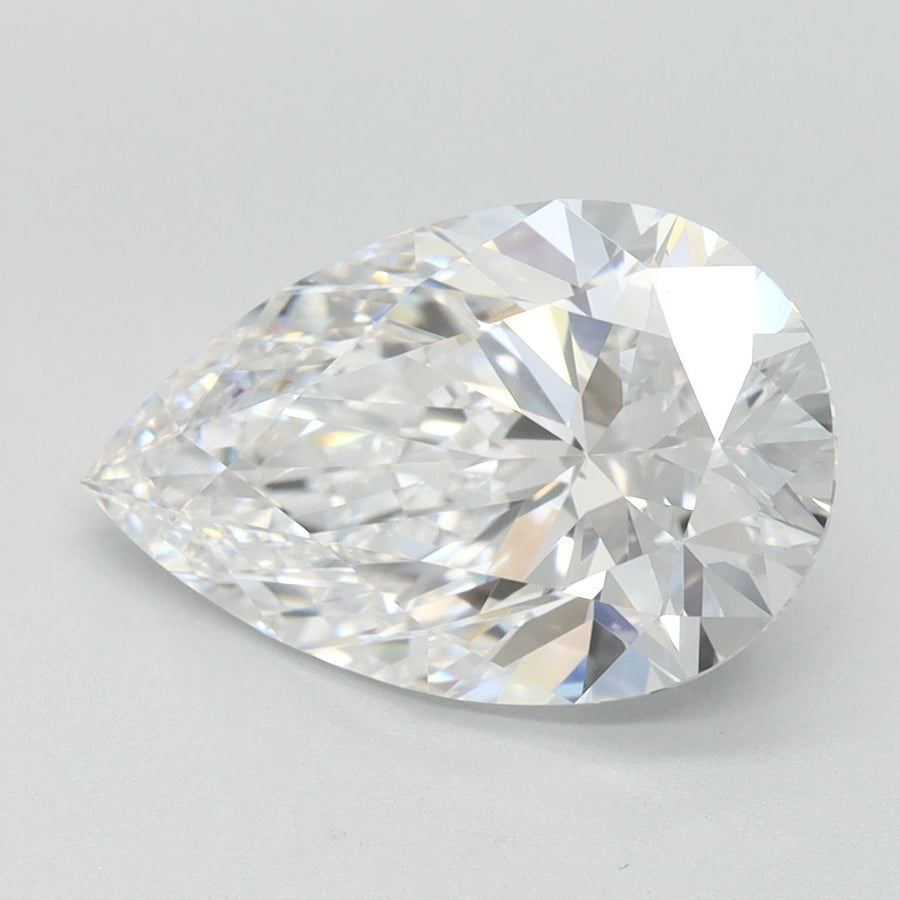 Pear Lab-Grown Diamond 2.82ct D VVS1