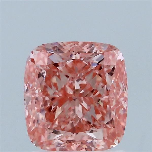 Cushion Fancy Vivid Pink Lab-grown Diamond 2.08ct VVS1 loose diamond