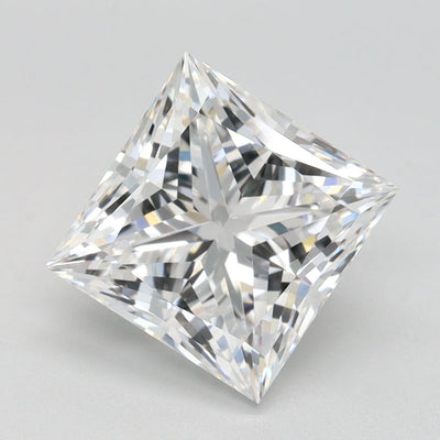 Princess Lab-Grown Diamond 3.17ct D FL