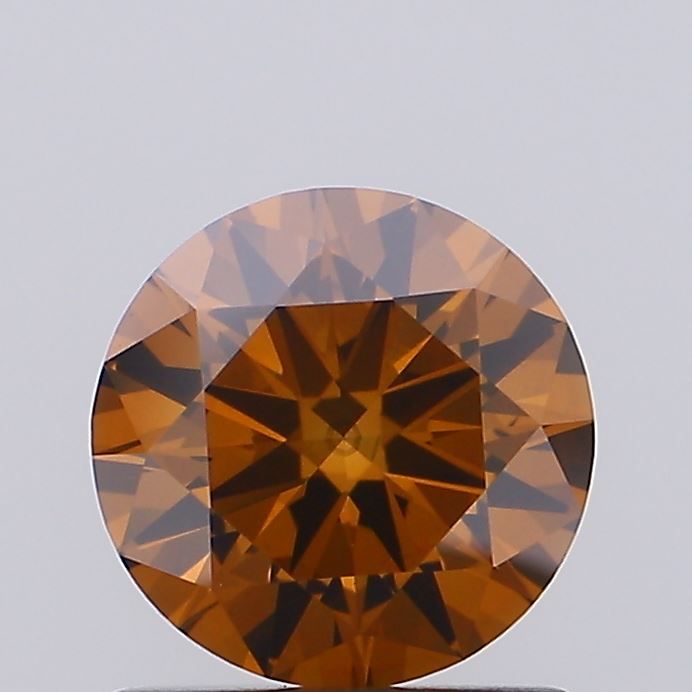 Round Fancy Brown Lab-grown Diamond 1.02ct VS1 loose diamond