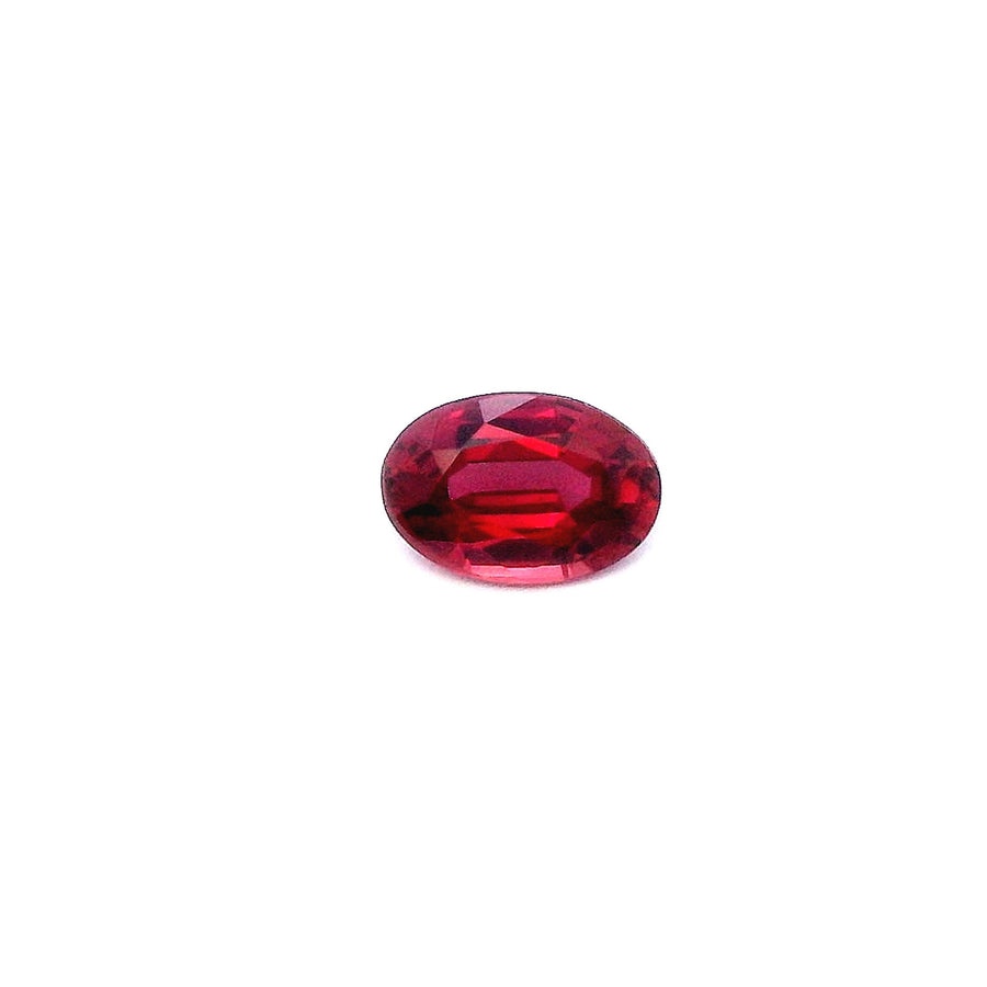 Oval Red Ruby 0.57ct loose gemstone