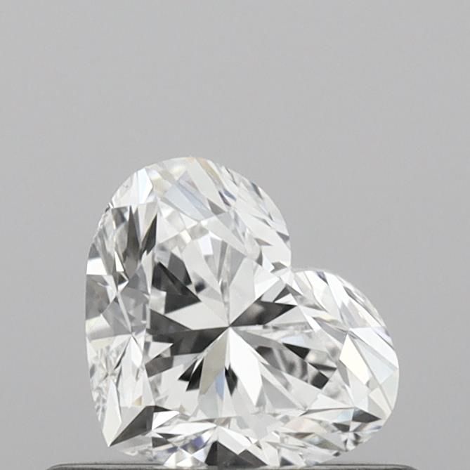 Heart Natural Diamond 0.50ct D VS1