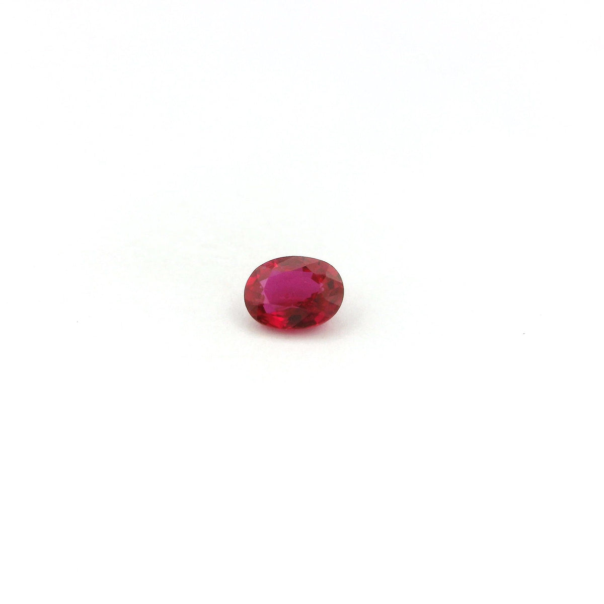 Oval Red Ruby 0.25ct loose gemstone