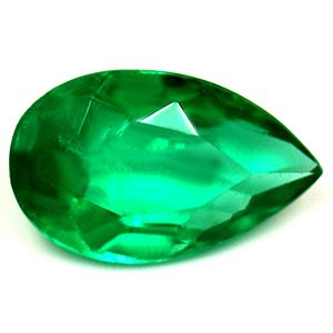 Pear Green Emerald 1.47ct loose gemstone